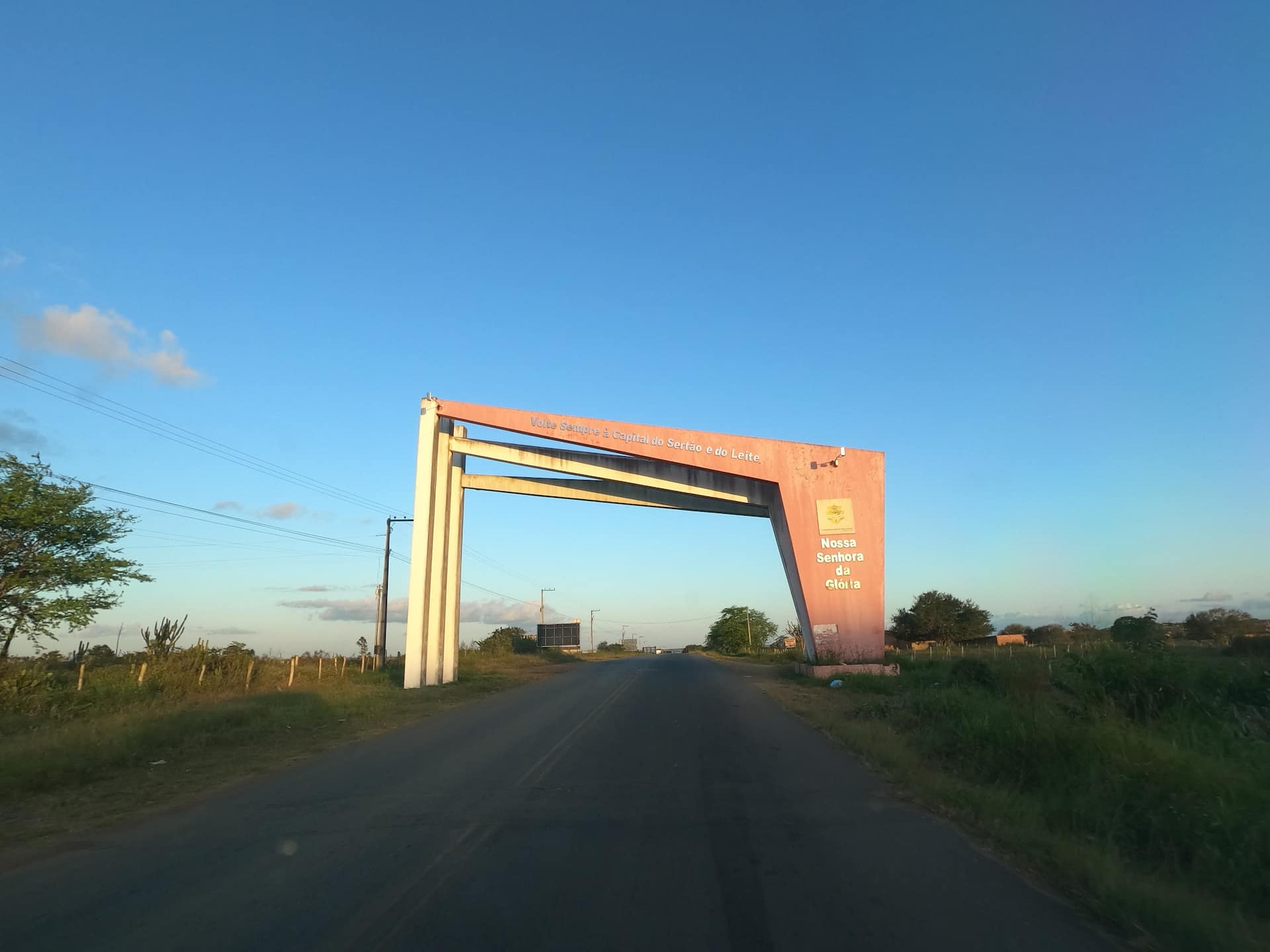 Portal de entrada de Nossa Senhora da Glória