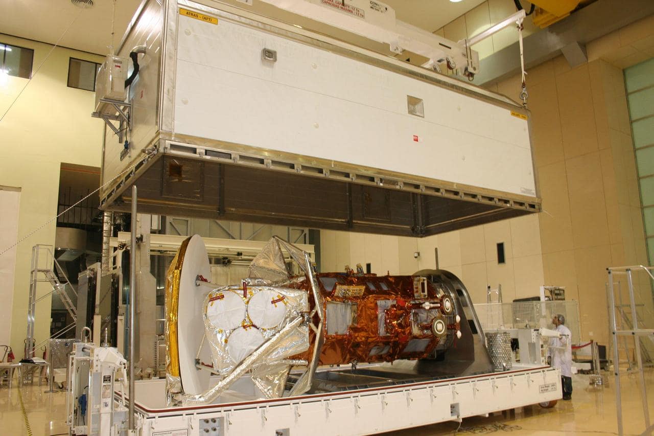 Aquarius/SAC-D Observatory before Departing Brazil