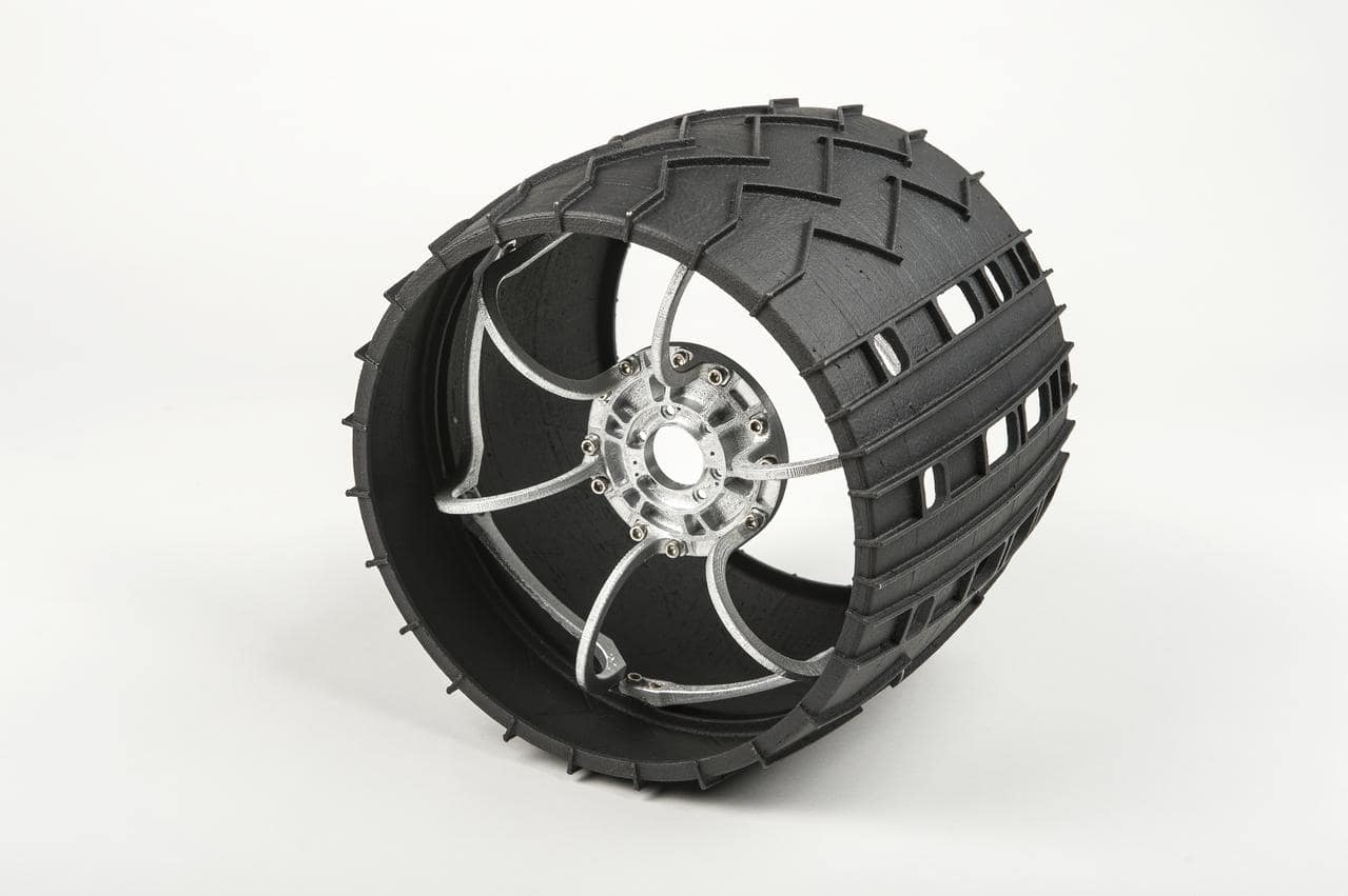 Mars Curiosity Wheel Mock-up