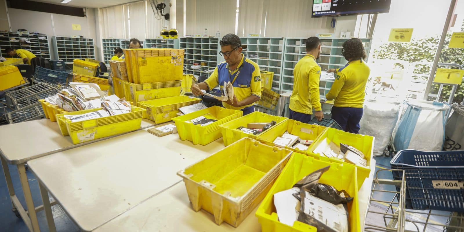 Brasília (DF) 24/01/2022 – Unidade de distribuição dos Correios em Brasília. Foto: Joédson Alves/Agência Brasil