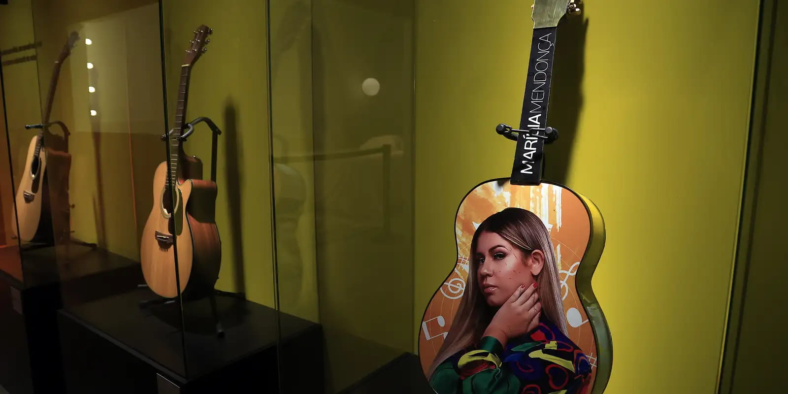São Paulo(SP)- 08/10/2026. O Museu da Imagem e do Som (MIS), apresenta a exposição “Marília Mendonça – Sentimento Louco”, a primeira grande mostra dedicada à trajetória da artista. Foto: Paulo Pinto/Agencia Brasil