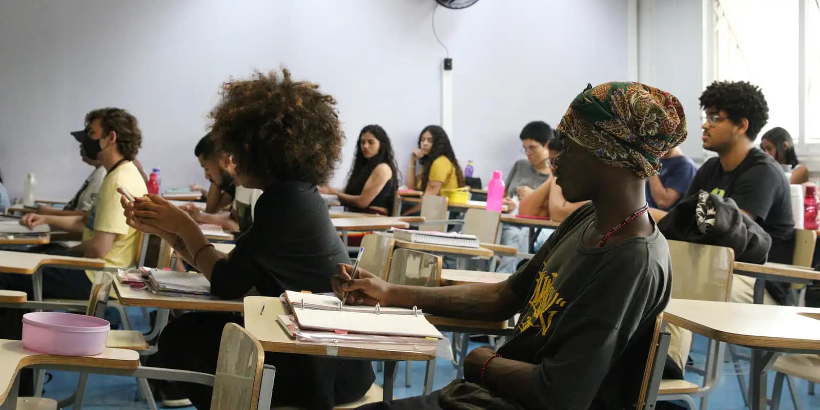 Cursinho preparatório para o vestibular da Universidade de São Paulo - USP Leste. Foto: Rovena Rosa/Agência Brasil/Arquivo