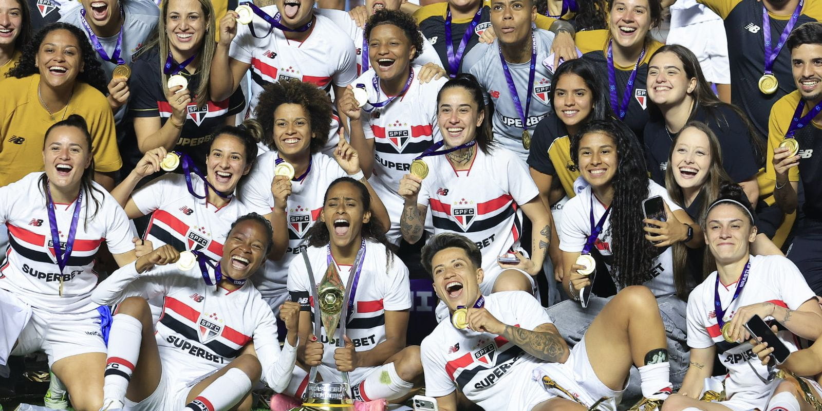 São Paulo (SP), 03/10/2026 - Estádio do Morumbi, jogo final do Campeonato Brasileiro de Futebol Feminino entre São Paulo FC e Corinthians. Foto: Paulo Pinto/Agência Brasil