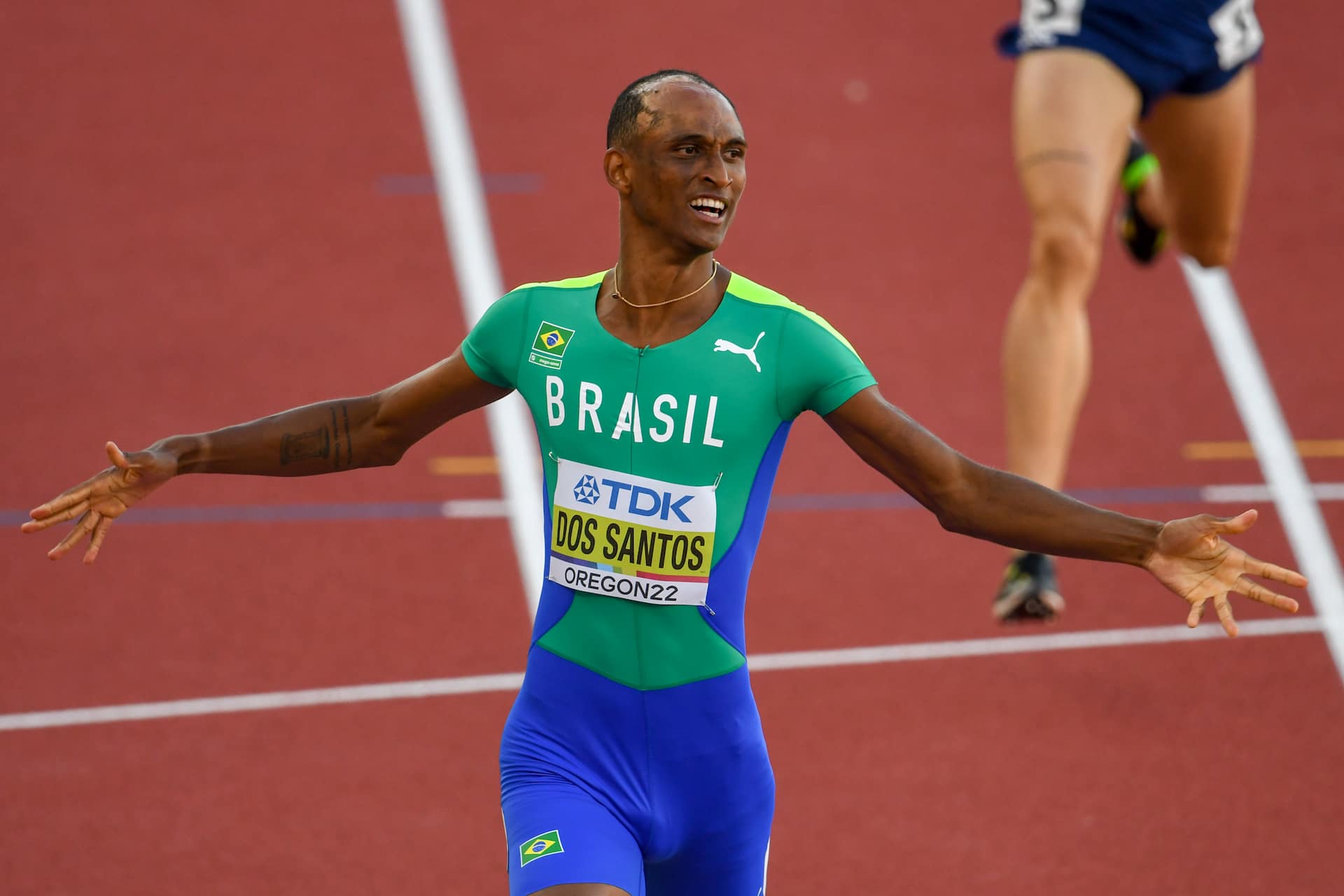 2022 World Athletics Championships Day 5 Alison dos Santos