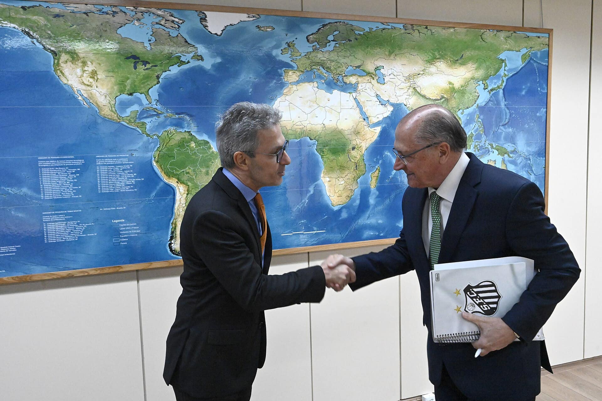 04-07-2023 Presidente da República em Exercício Geraldo Alckmin reunião com Romeu Zema Governador de Minas Gerais em Brasília. Foto : Cadu Gomes / VPR