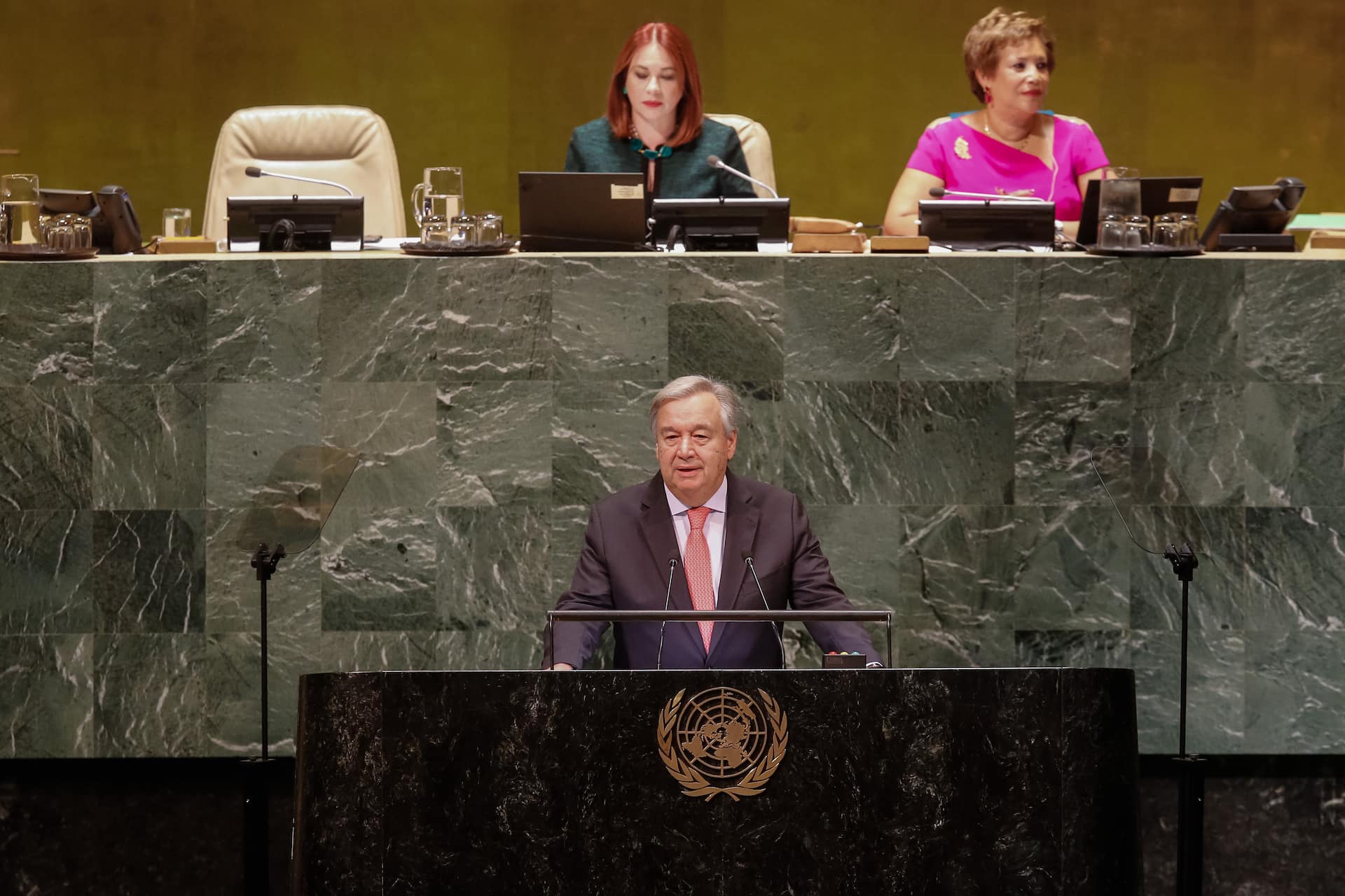 (Nova York - EUA, 25/09/2018) Discurso do Secretário-Geral das Nações Unidas, António Guterres. Foto: Cesar Itiberê/PR
