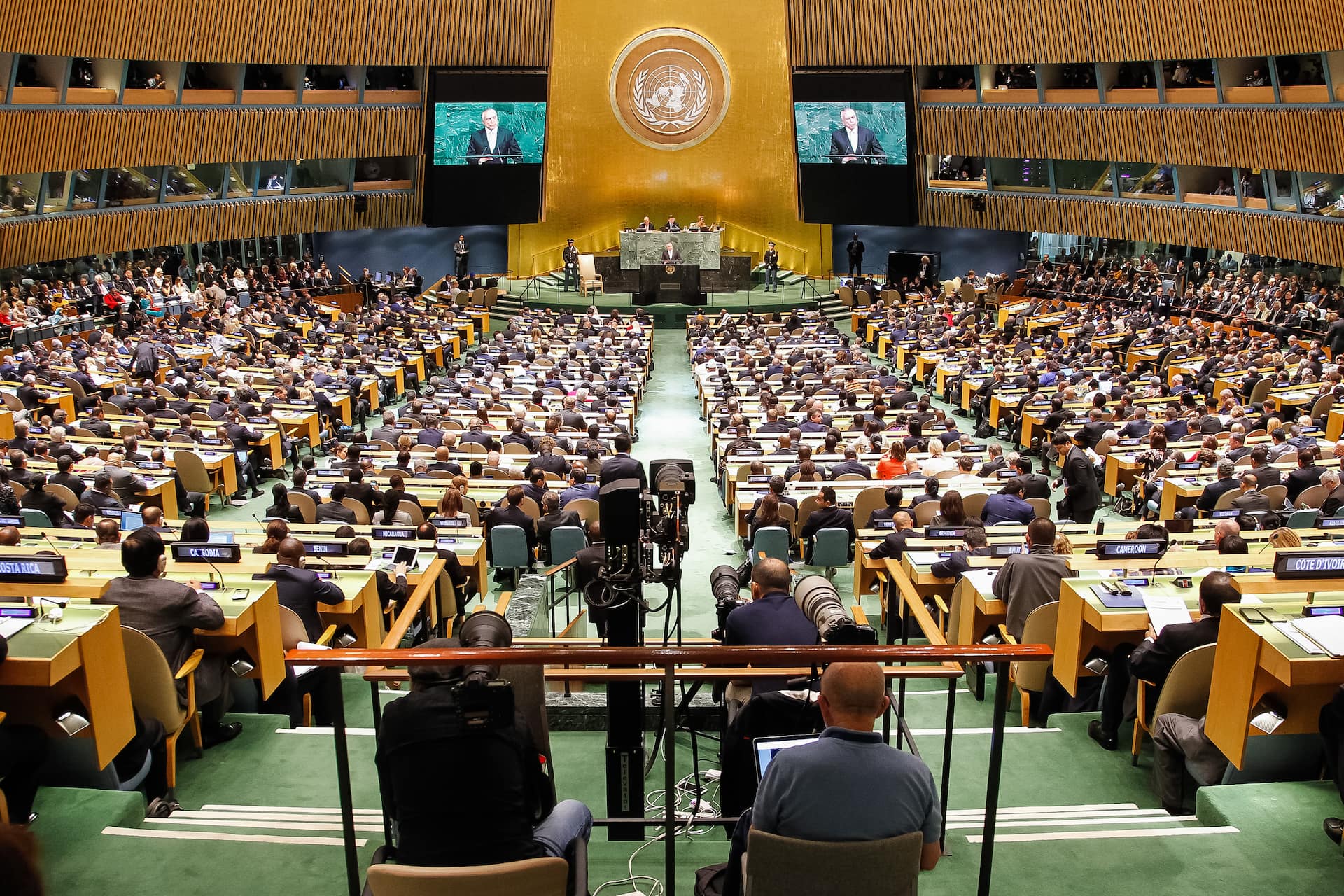 (Nova York - EUA, 19/09/2017) Abertura do Debate Geral da 72ª Sessão da Assembleia Geral da ONU. Foto: Beto Barata/PR