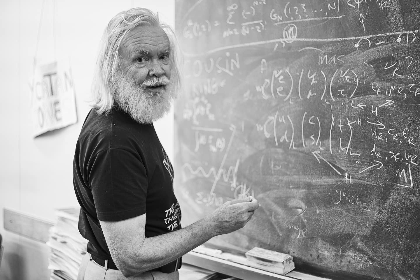 John Ellis is a British-Swiss theoretical physicist.