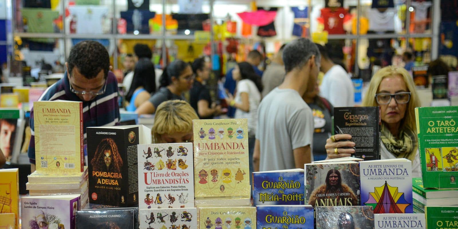 Rio de Janeiro (RJ), 10/09/2023 – Público durante o último dia da 20ª Bienal do Livro do Rio de Janeiro, no Riocentro, na Barra da Tijuca, zona oeste da capital fluminense. Foto: Tomaz Silva/Agência Brasil
