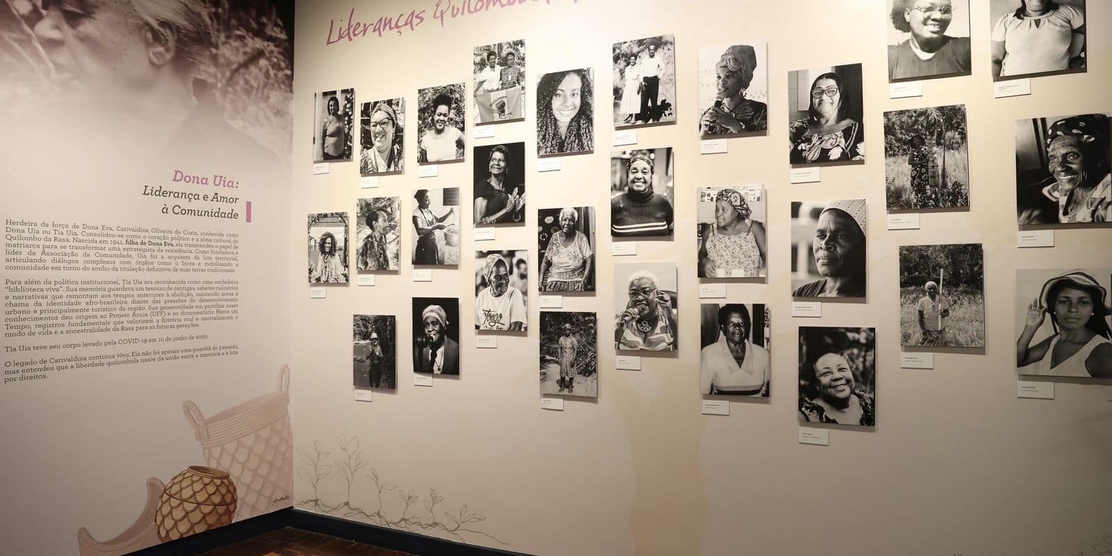 Rio de Janeiro (RJ), 27/08/2026 - Exposição Lideranças Quilombolas do Rio de Janeiro: História e Resistência, com curadoria de Lydia de Carvalho e Diego Soares Bertuci, no Museu da Justiça do Estado do Rio de Janeiro, no centro da capital. Foto: Rovena Rosa/Agência Brasil