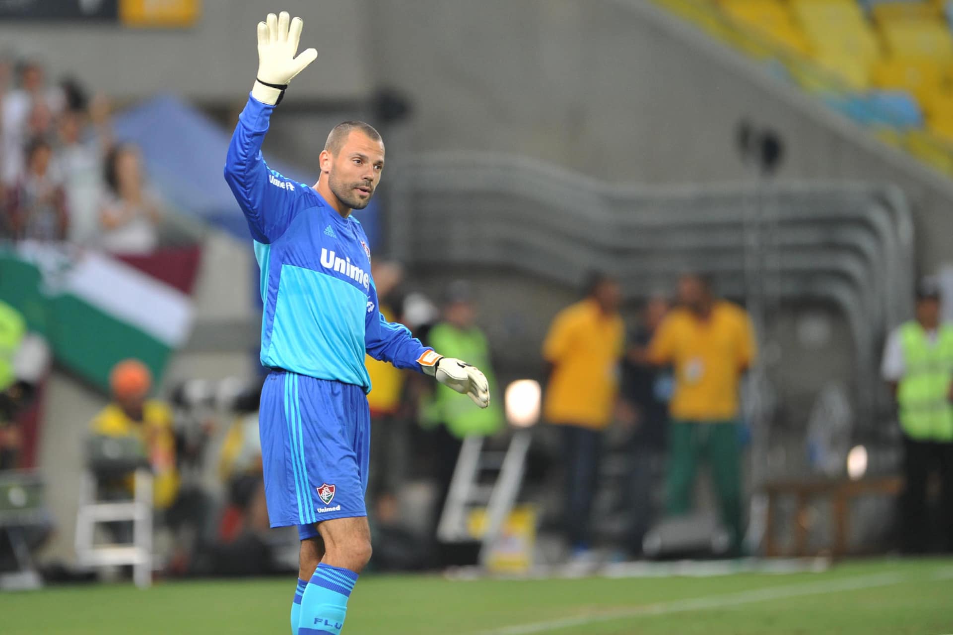 Rio de Janeiro, Rio de Janeiro, Brasil, 03 maio 2014 – Maracanã, Brasileirão série A – Fluminense x Vitória – DIEGO CAVALIERI. Foto: Moyses Ferman/Fotosflu